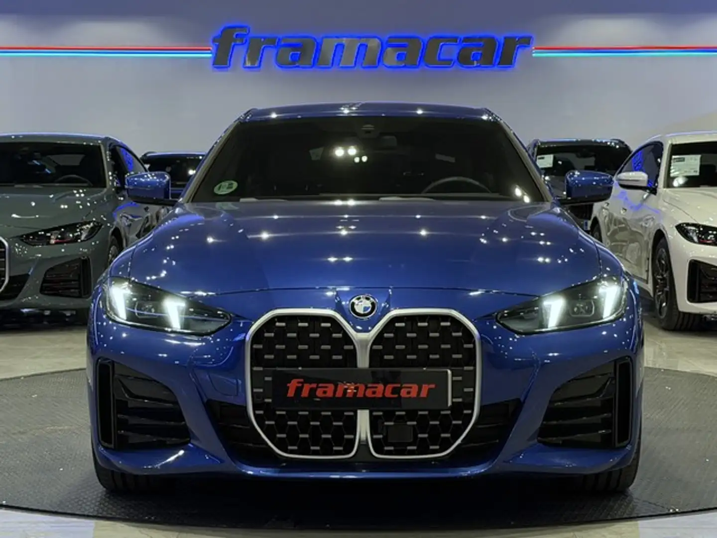 BMW 420 420iA Gran Coupé Blauw - 2