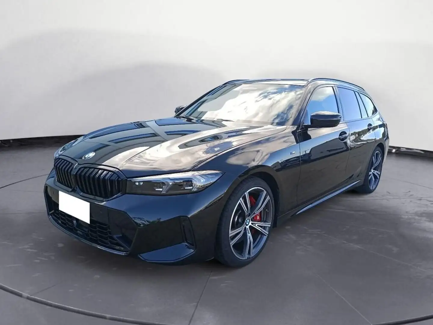 BMW 320 d Touring mhev 48V Msport xdrive auto Nero - 1