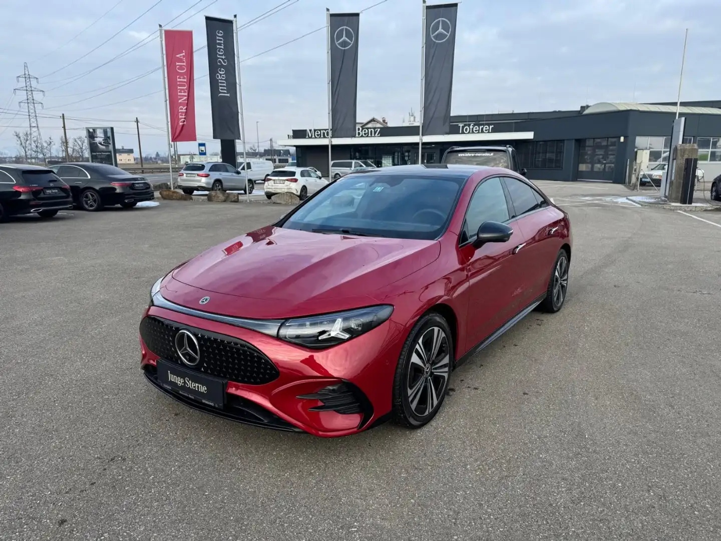 Mercedes-Benz CLA 250 + mit EQ Technologie KeyGo Shz eHeck Mbeam Rot - 2