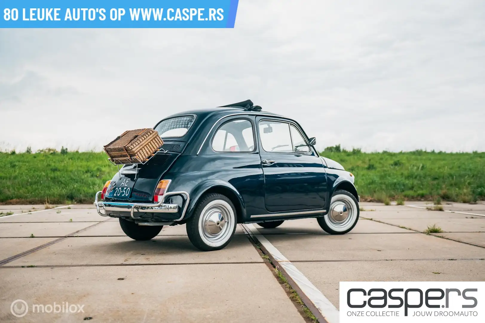 Fiat 500L 1971 | Blu Scuro Blauw - 2