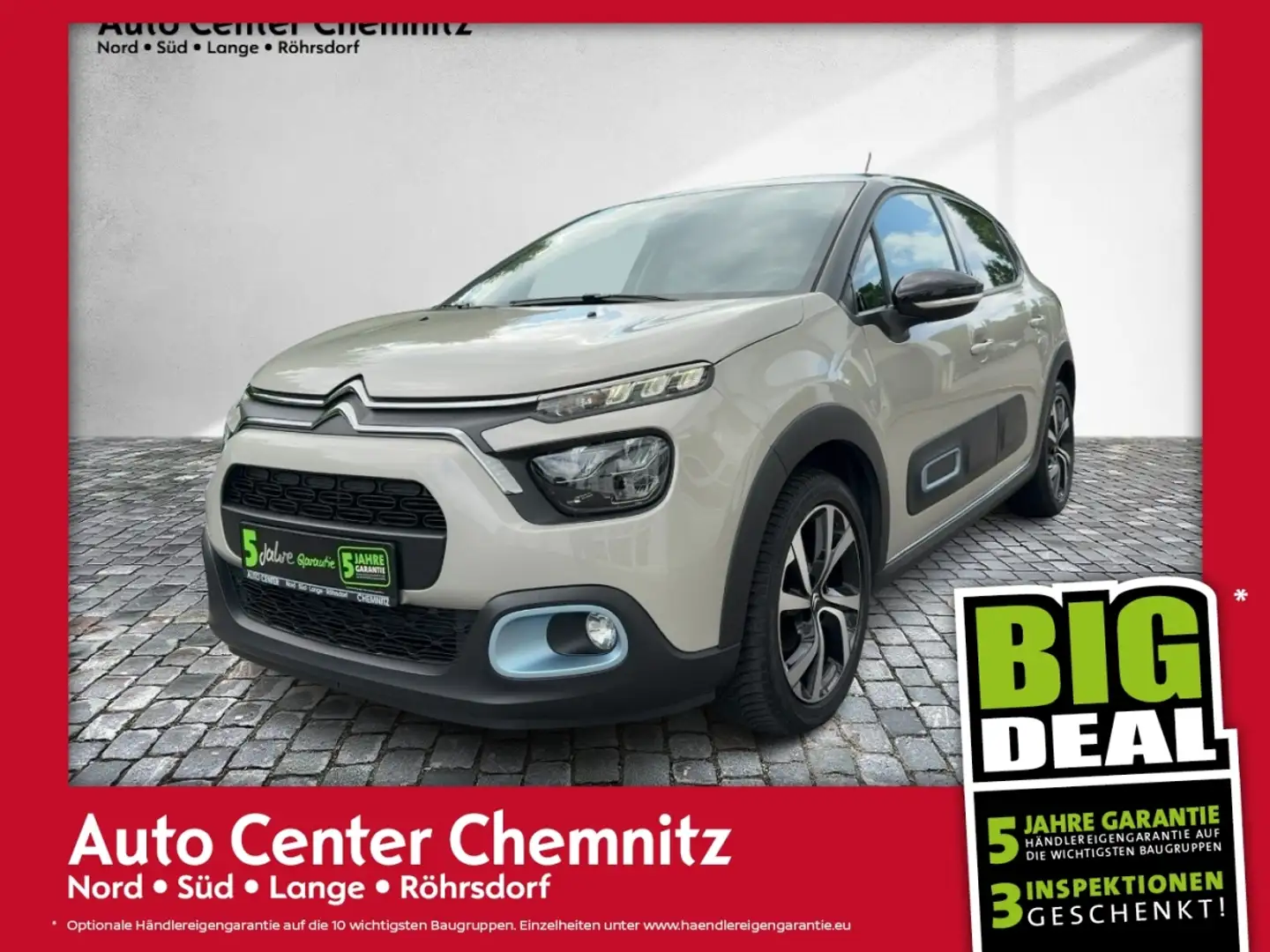 Citroen C3 AT6 PureTech 110 Elle LED/Navi/SHZ/PDC/Kamera Beige - 1