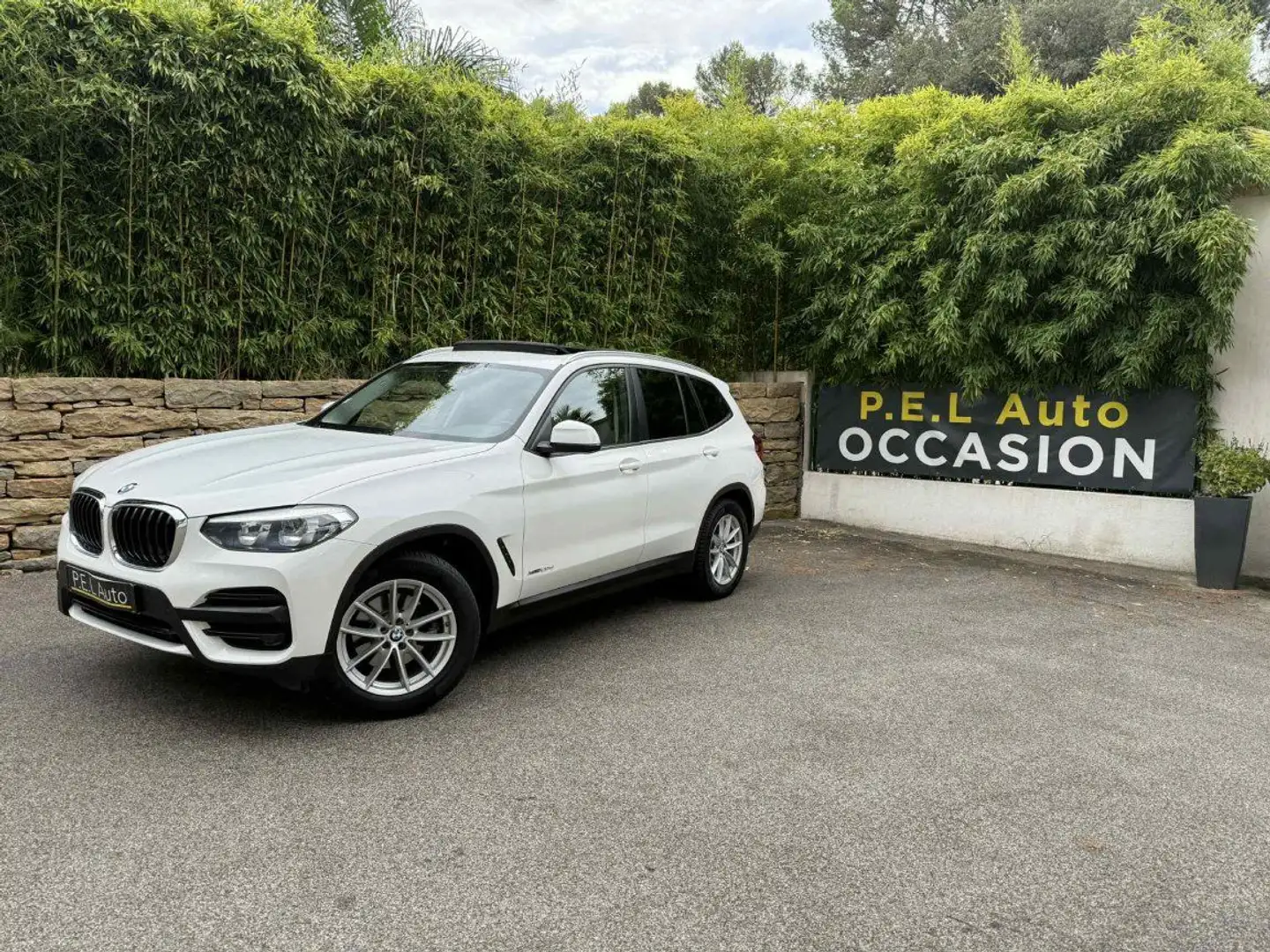 BMW X3 xDrive20d 190ch BVA8 Lounge Blanco - 1