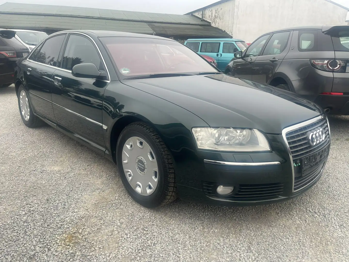 Audi A8 4.2 FSI quattro Schiebedach/Memory Zelená - 1