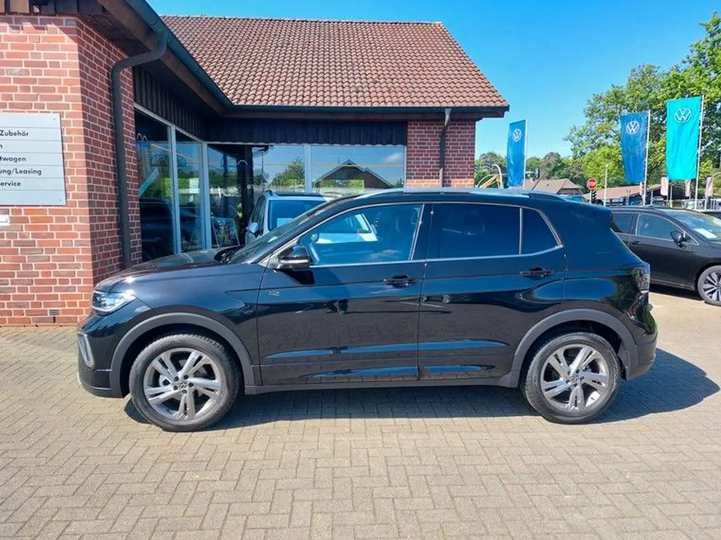 Volkswagen T-Cross 1.5 TSI R-Line DSG*AHK*Kamera*ACC Negro - 2