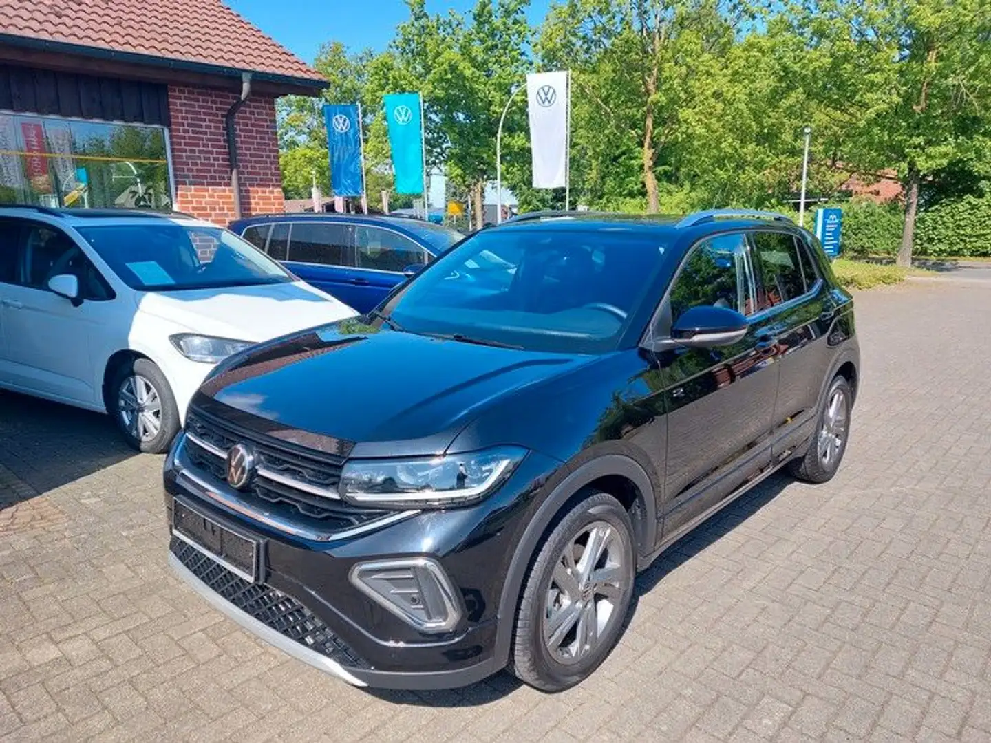 Volkswagen T-Cross 1.5 TSI R-Line DSG*AHK*Kamera*ACC Negro - 1