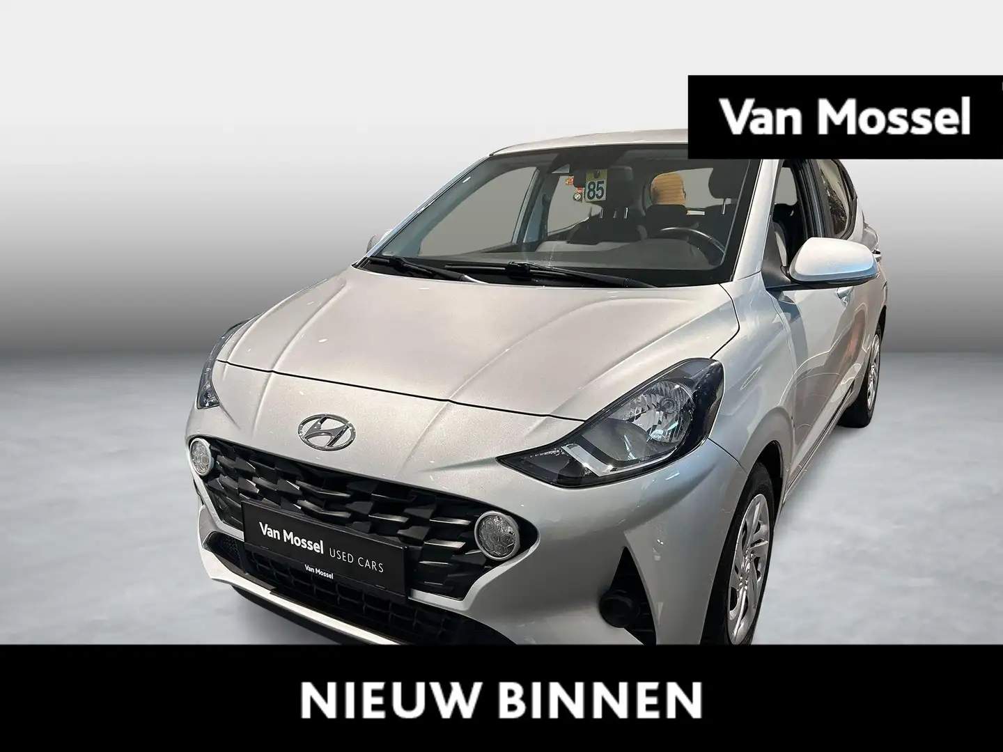 Hyundai i10 1.0 Aut. Grijs - 1