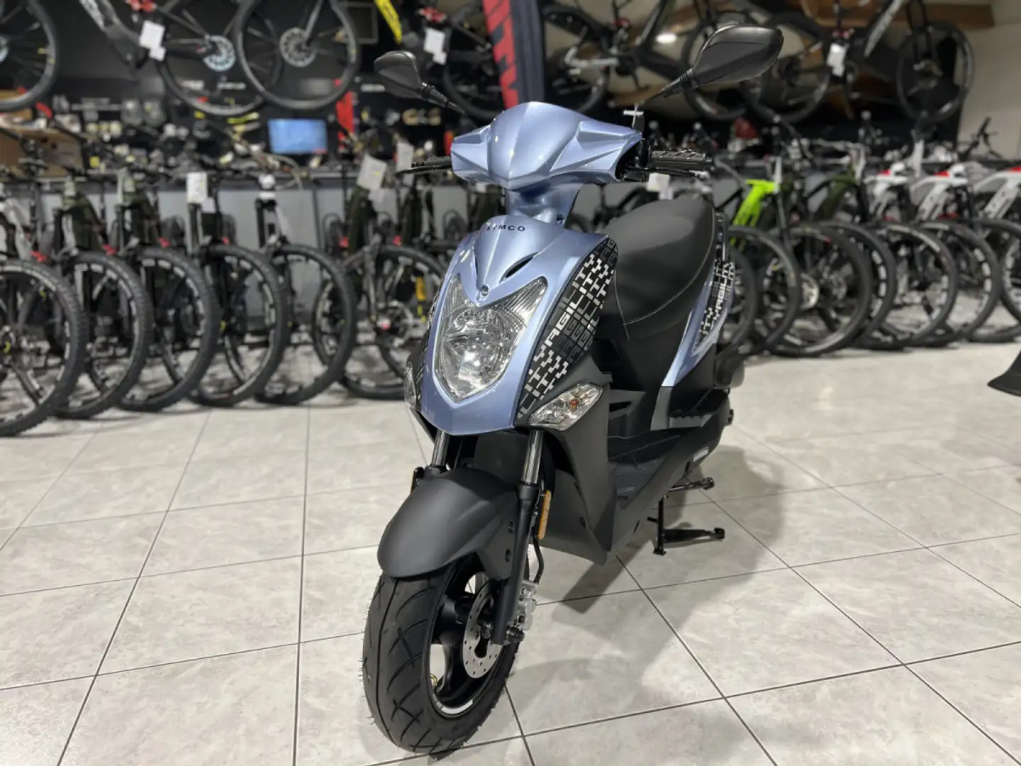 Kymco Agility 50 CLASSE  B 4T 45 km/h Modrá - 2