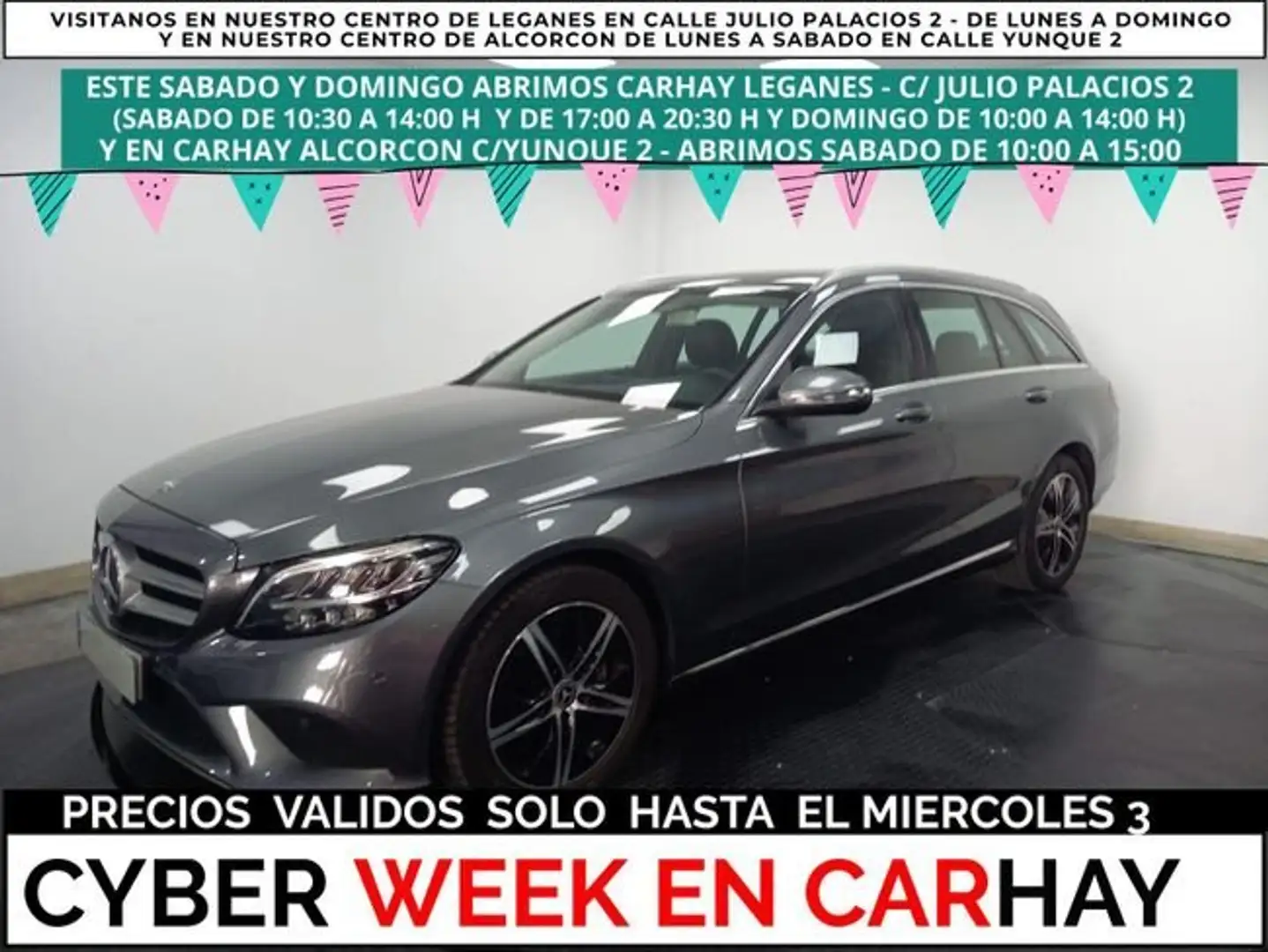 Mercedes-Benz C 200 D BUSINESS SOLUTION AVANTGARDE Grigio - 1