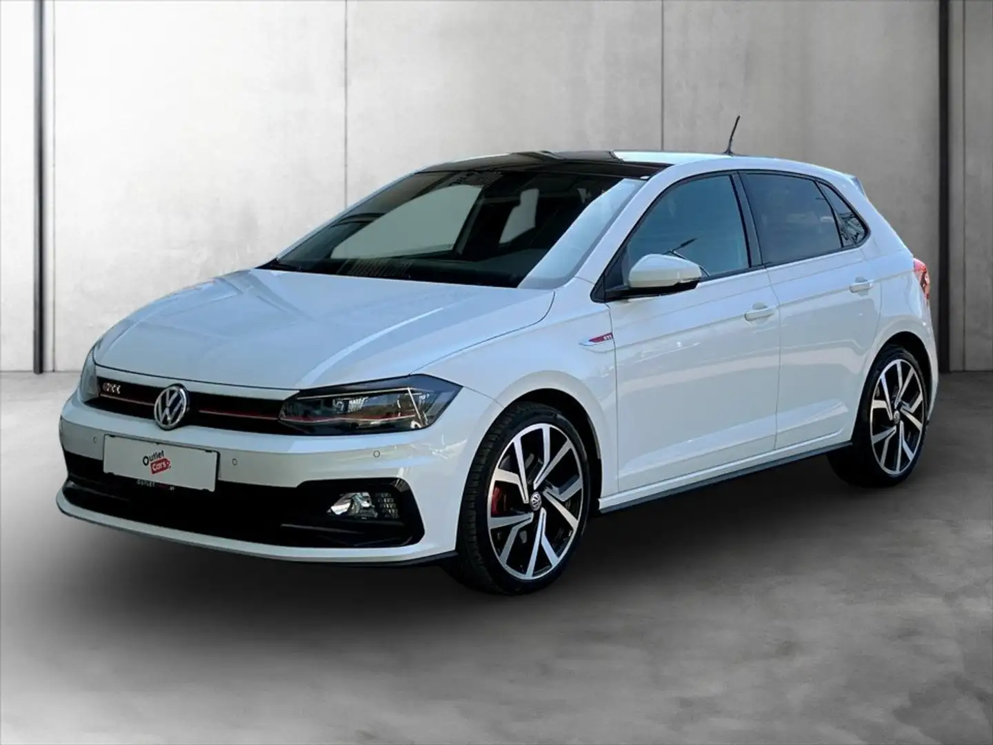 Volkswagen Polo GTI Polo 2.0 GTI LED+NAVI+Pano+RADAR+RFK+LM Weiß - 2