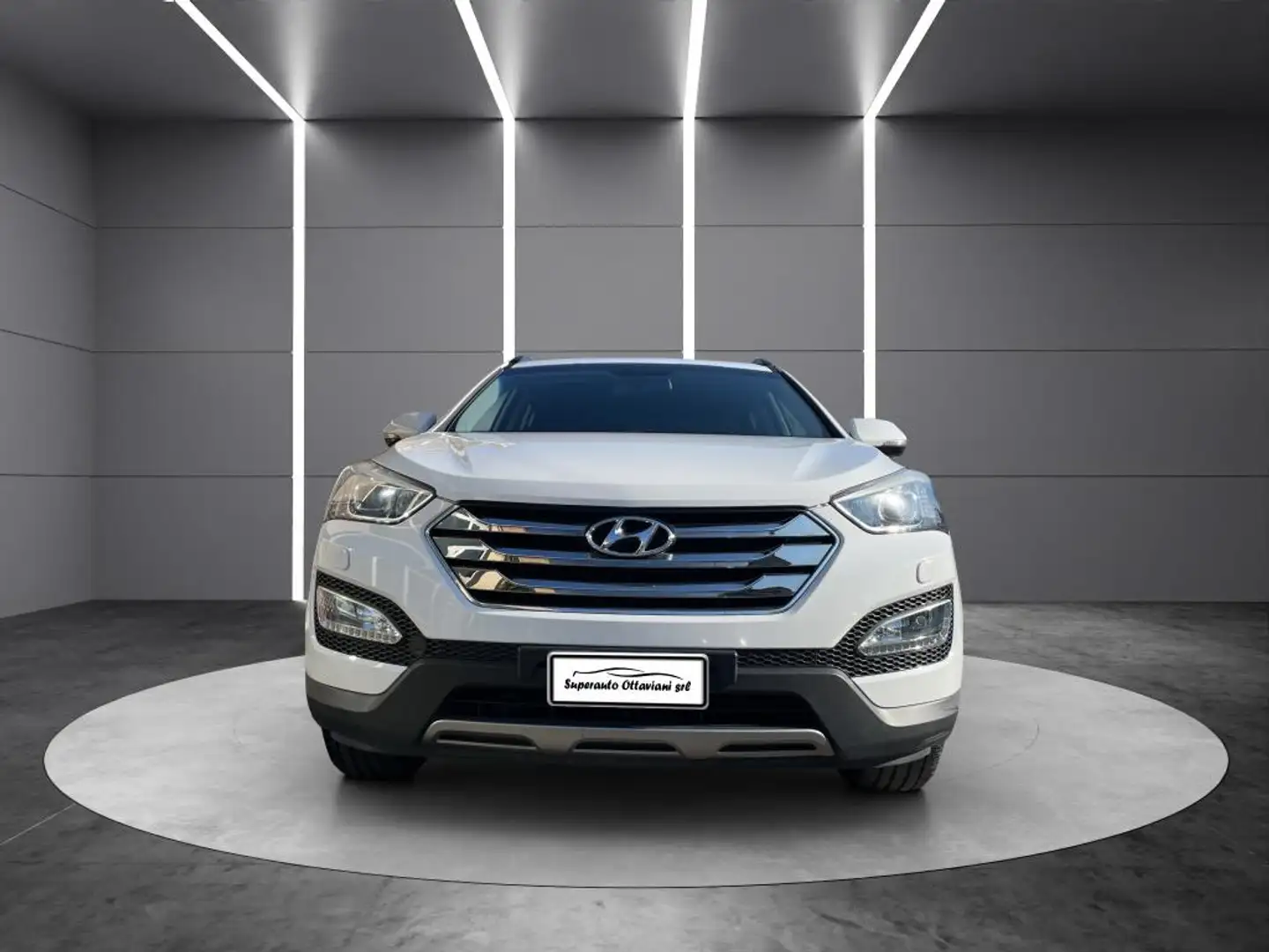 Hyundai SANTA FE 2.2 crdi Style 4wd auto Bianco - 2