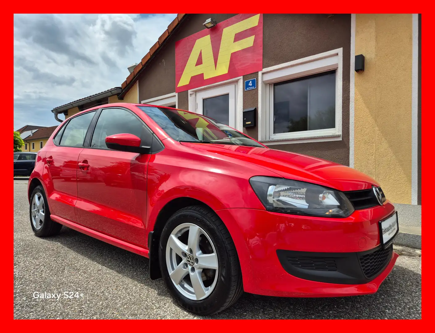 Volkswagen Polo Aktion 1,2 Rot - 1