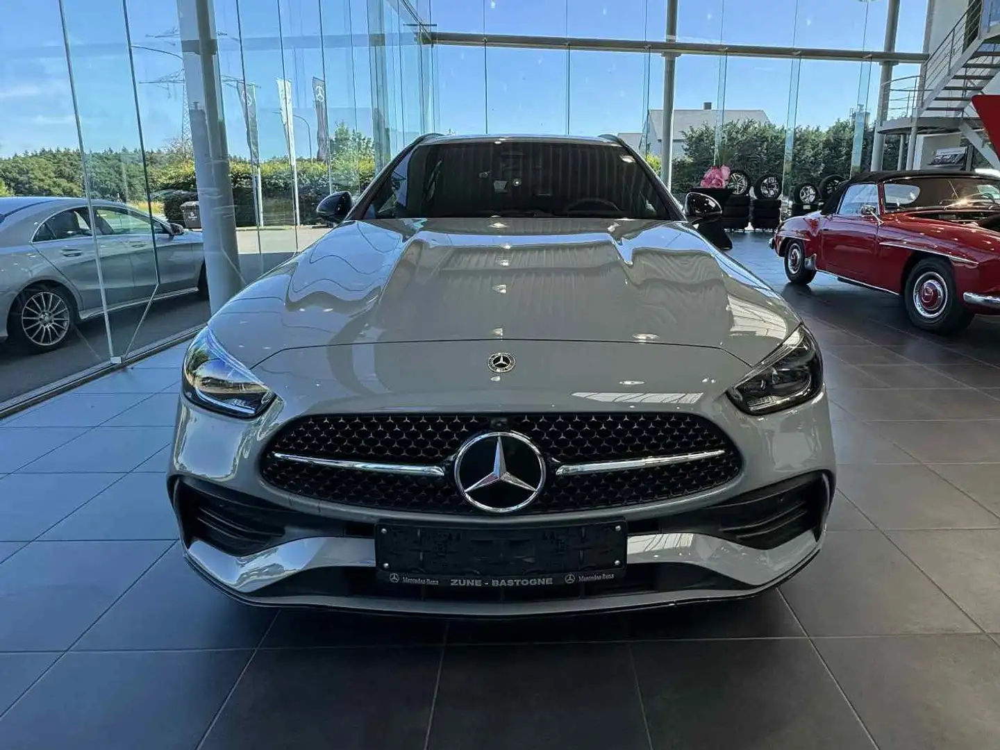 Mercedes-Benz C 200 C Break 200 d AMG Line - 360° - GRIS ALPIN Gris - 2