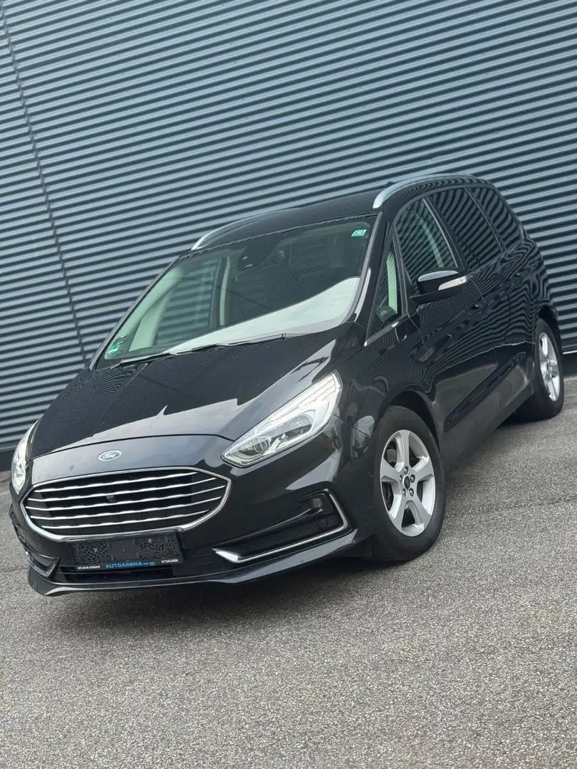 Ford Galaxy Titanium 190PS/ACC/7SITZE/SONY-NAVI/AHK Schwarz - 1