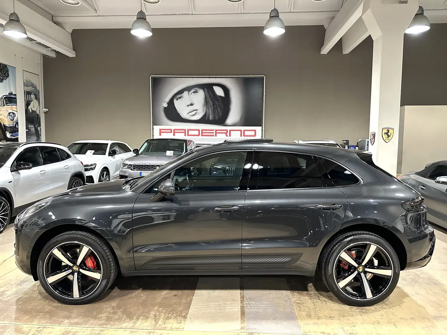 Porsche Macan 2.0 PDK - PDLS - 21"-Tetto-Camera 360-Bose-Keyless Gris - 2