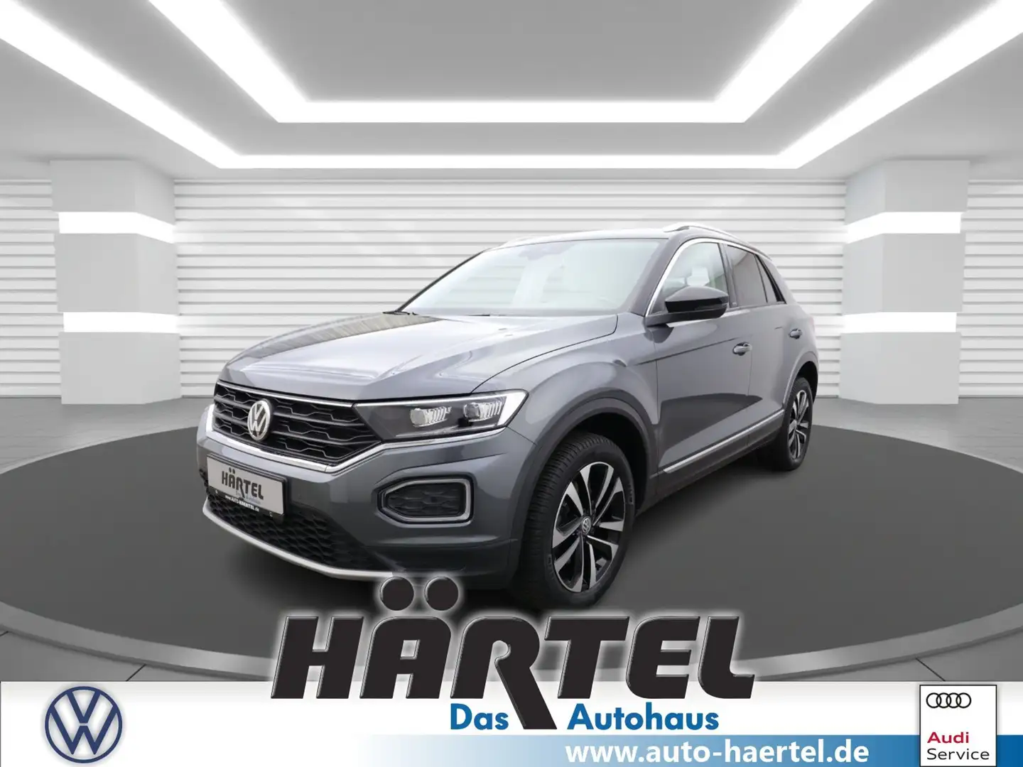 Volkswagen T-Roc UNITED 2.0 TDI DSG (+EURO6+ACC-RADAR) Navi Grigio - 1