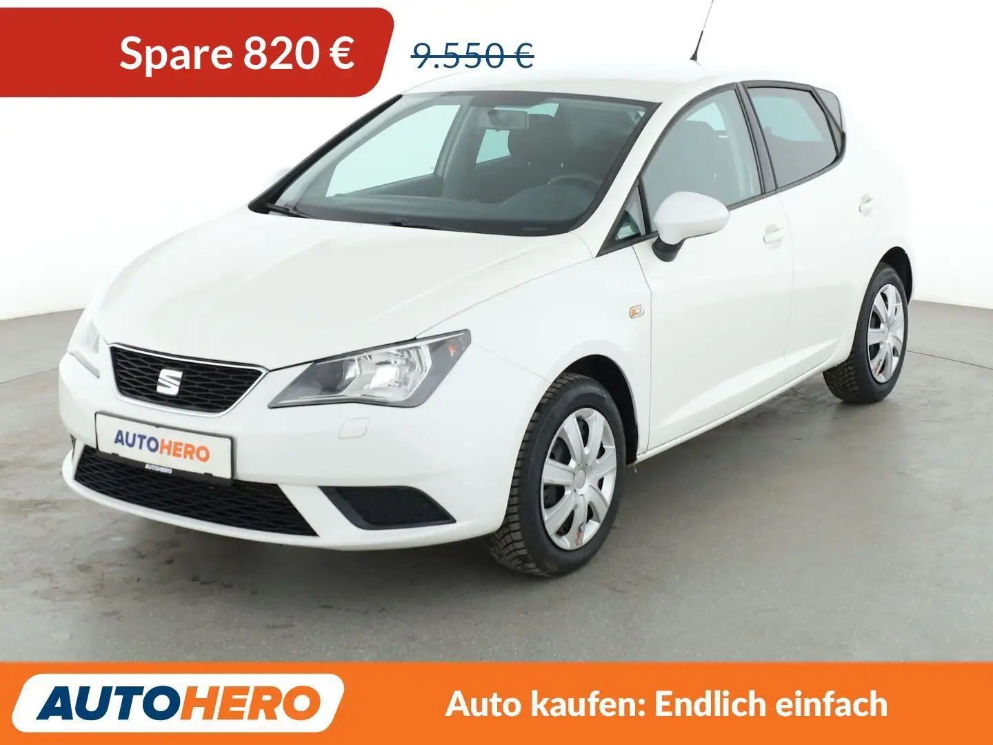 SEAT Ibiza 1.4 Style Salsa*NAVI*PDC*SHZ*KLIMA* Weiß - 1