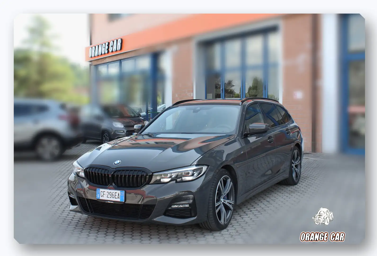 BMW 320 320d Touring mhev 48V xdrive Msport auto Grigio - 1