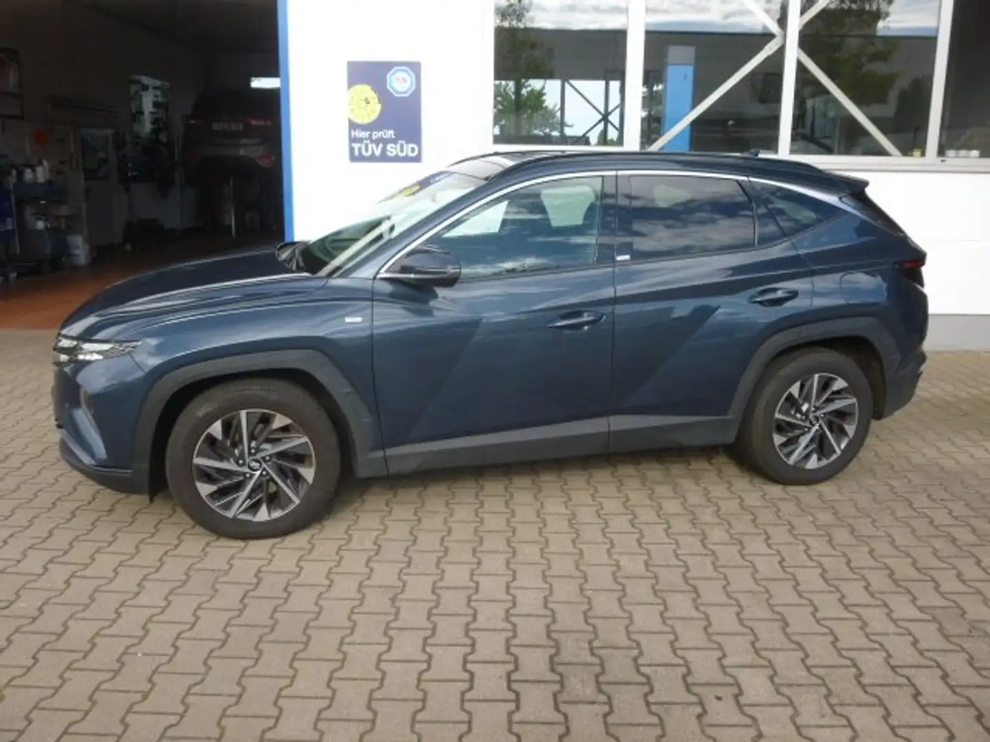 Hyundai TUCSON TUCSON 1.6 T-GDi 48V-Hybrid 4WD DCT Trend Bleu - 2
