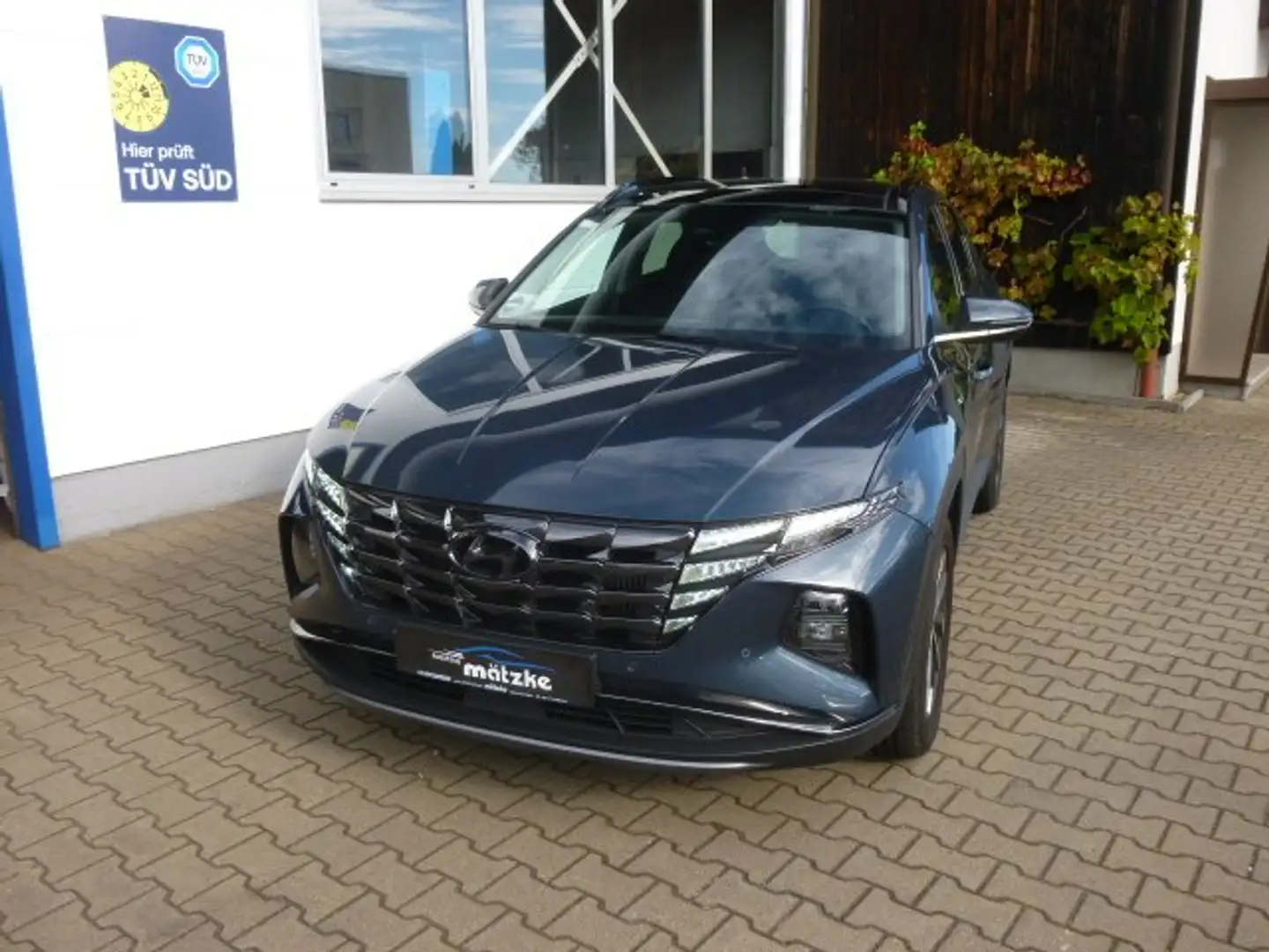 Hyundai TUCSON TUCSON 1.6 T-GDi 48V-Hybrid 4WD DCT Trend Bleu - 1