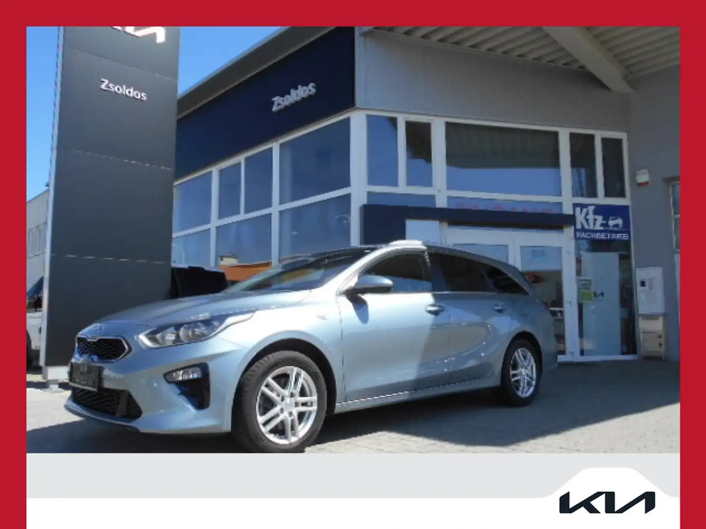 Kia Ceed SW / cee'd SW ceed SW 1,6 CRDi SCR ISG Silber Silber - 1