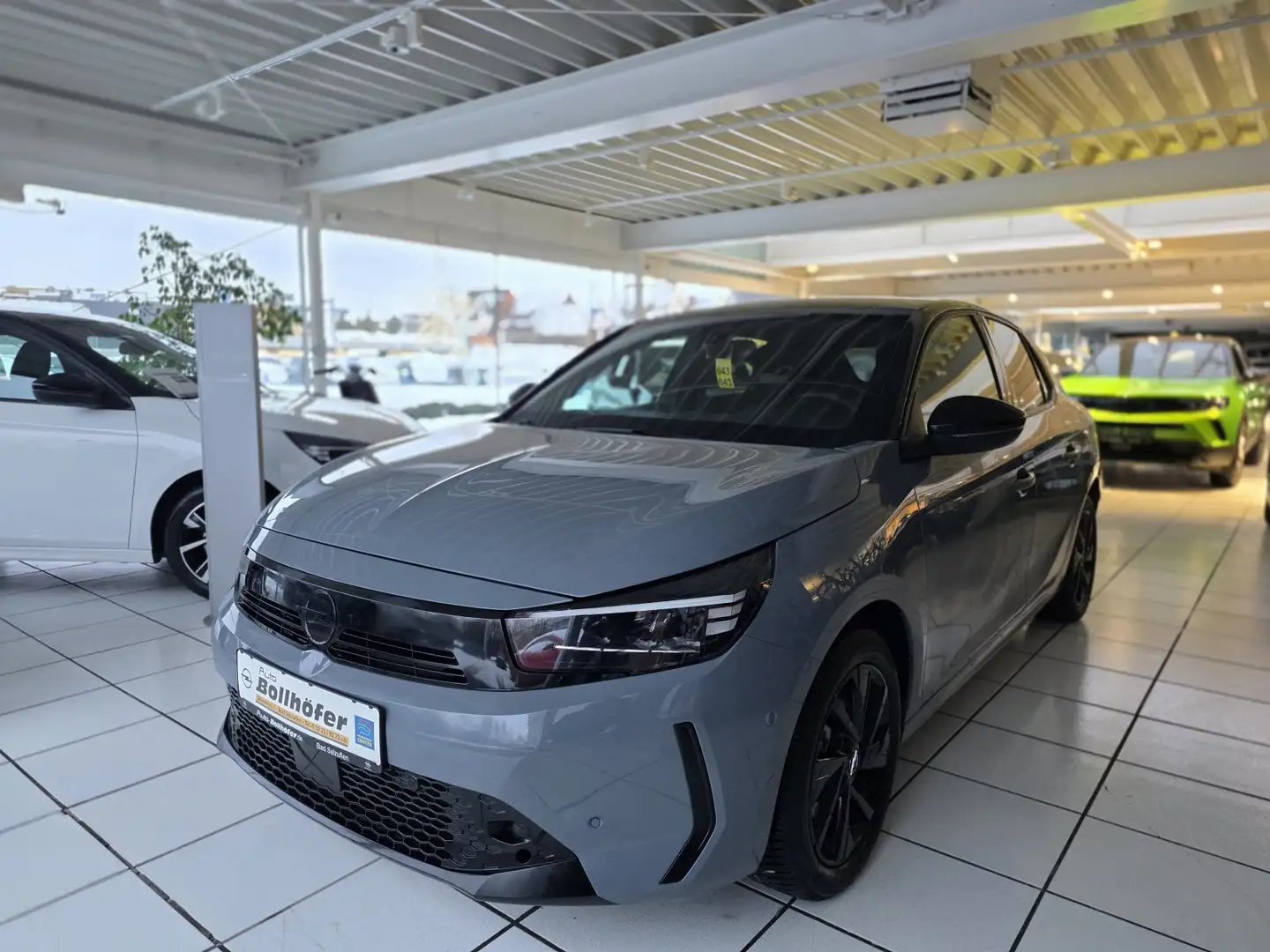 Opel Corsa 1.2 GS AT8 NAVI/SHZ+LHZ/PDC v+h+CAM/ALLWETTER Grau - 1