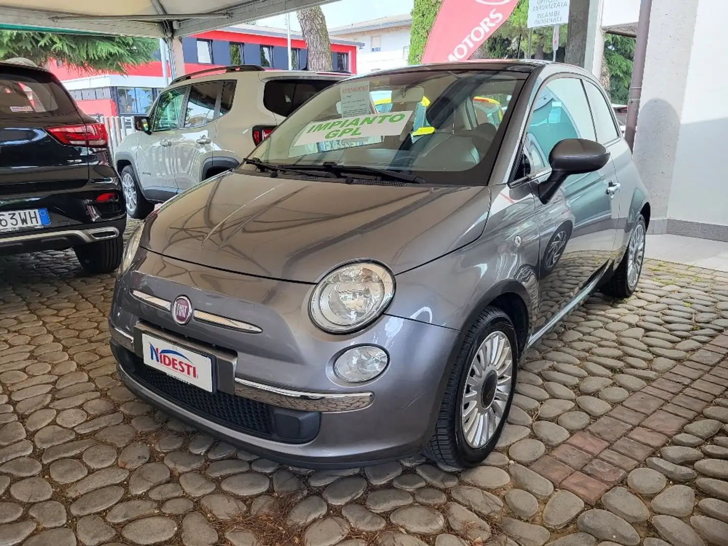 Fiat 500 500 1.2 Lounge 69cv E6 IMPIANTO GPL LANDI Gris - 1
