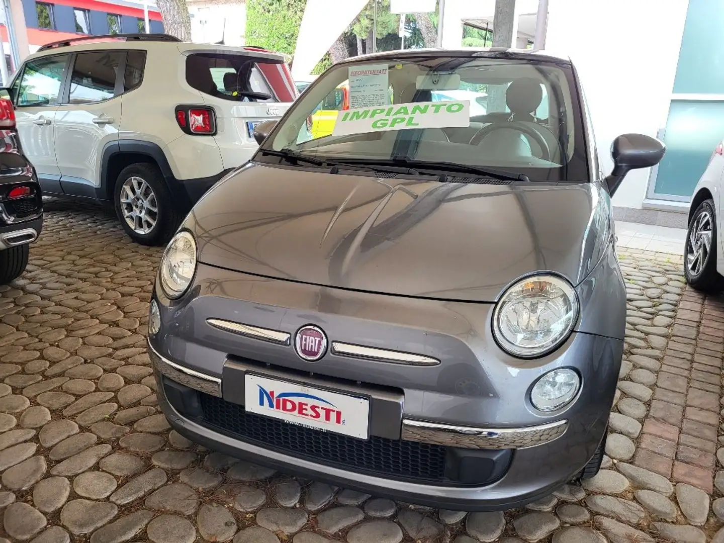 Fiat 500 500 1.2 Lounge 69cv E6 IMPIANTO GPL LANDI Gris - 2
