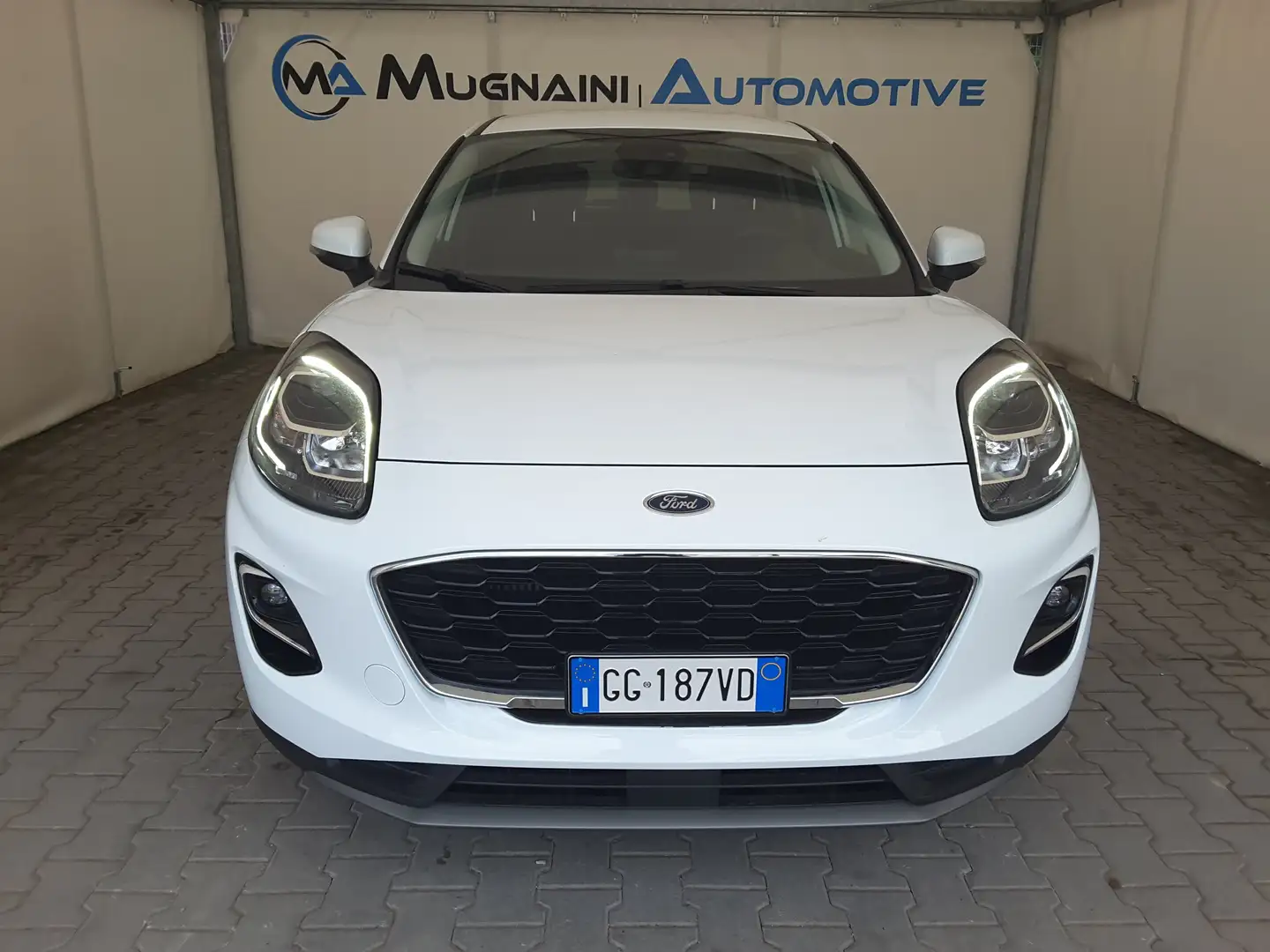 Ford Puma 1.0 EcoBoost Hybrid 125cv Titanium*solo 23.200 Km* Bianco - 1