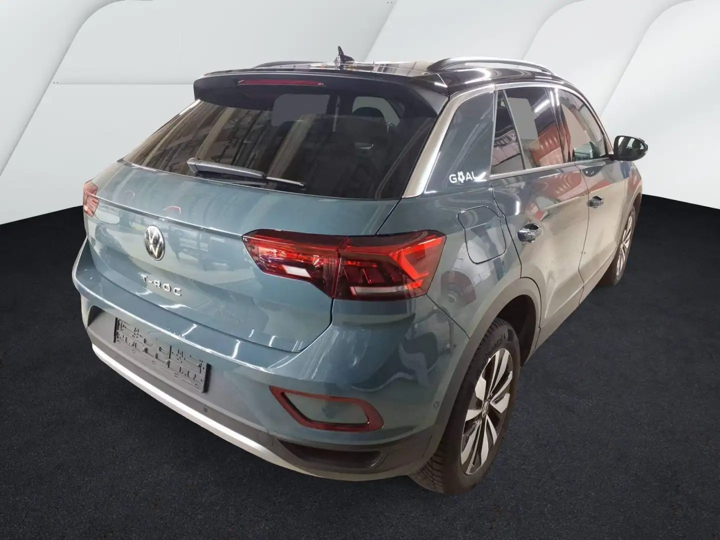 Volkswagen T-Roc 2.0 TDI DSG Goal Navi LEDPlus DAB+ FrontAs Blau - 2