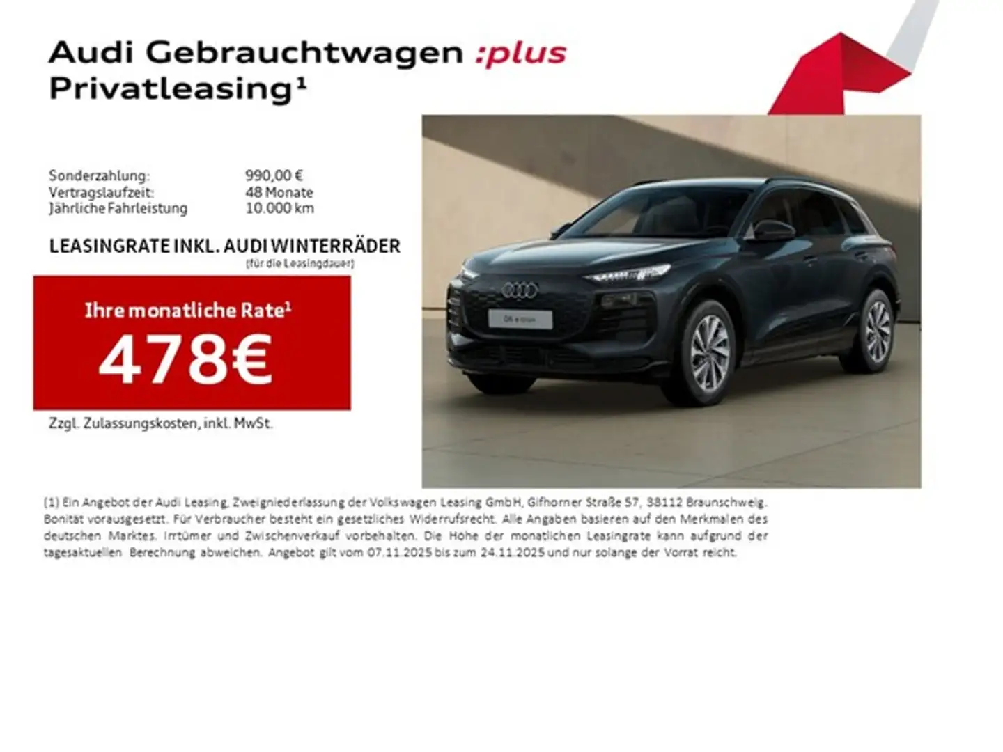 Audi Q6 e-tron LED+ ACC Sportsitze Tech Grau - 2