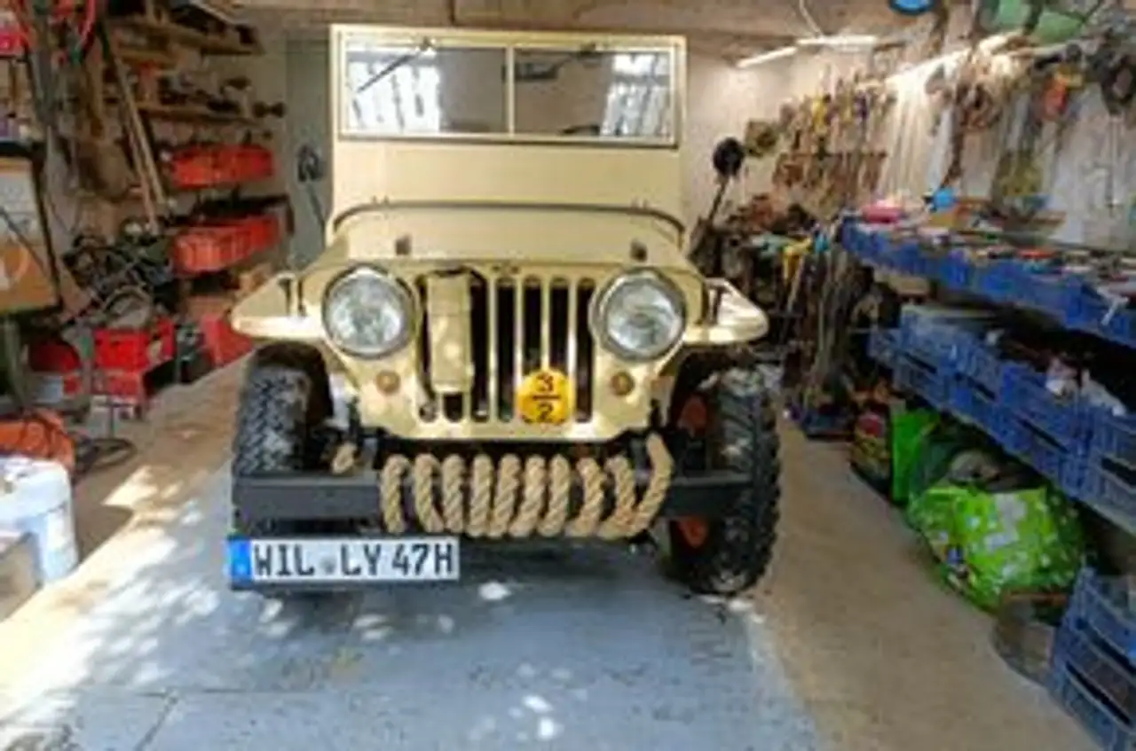 Jeep willys-- Oldtimer cj 2A, foto 6