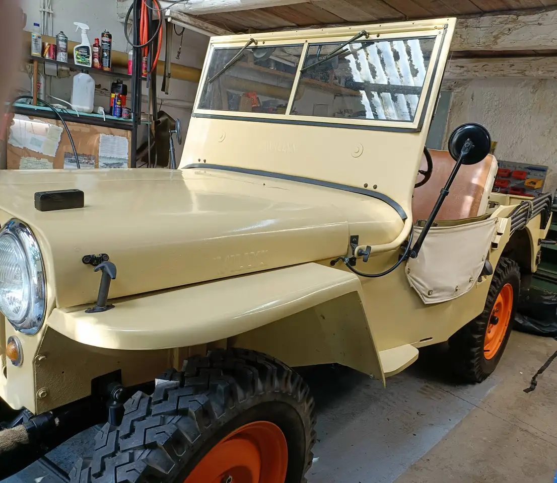 Jeep willys-- Oldtimer cj 2A, foto 2