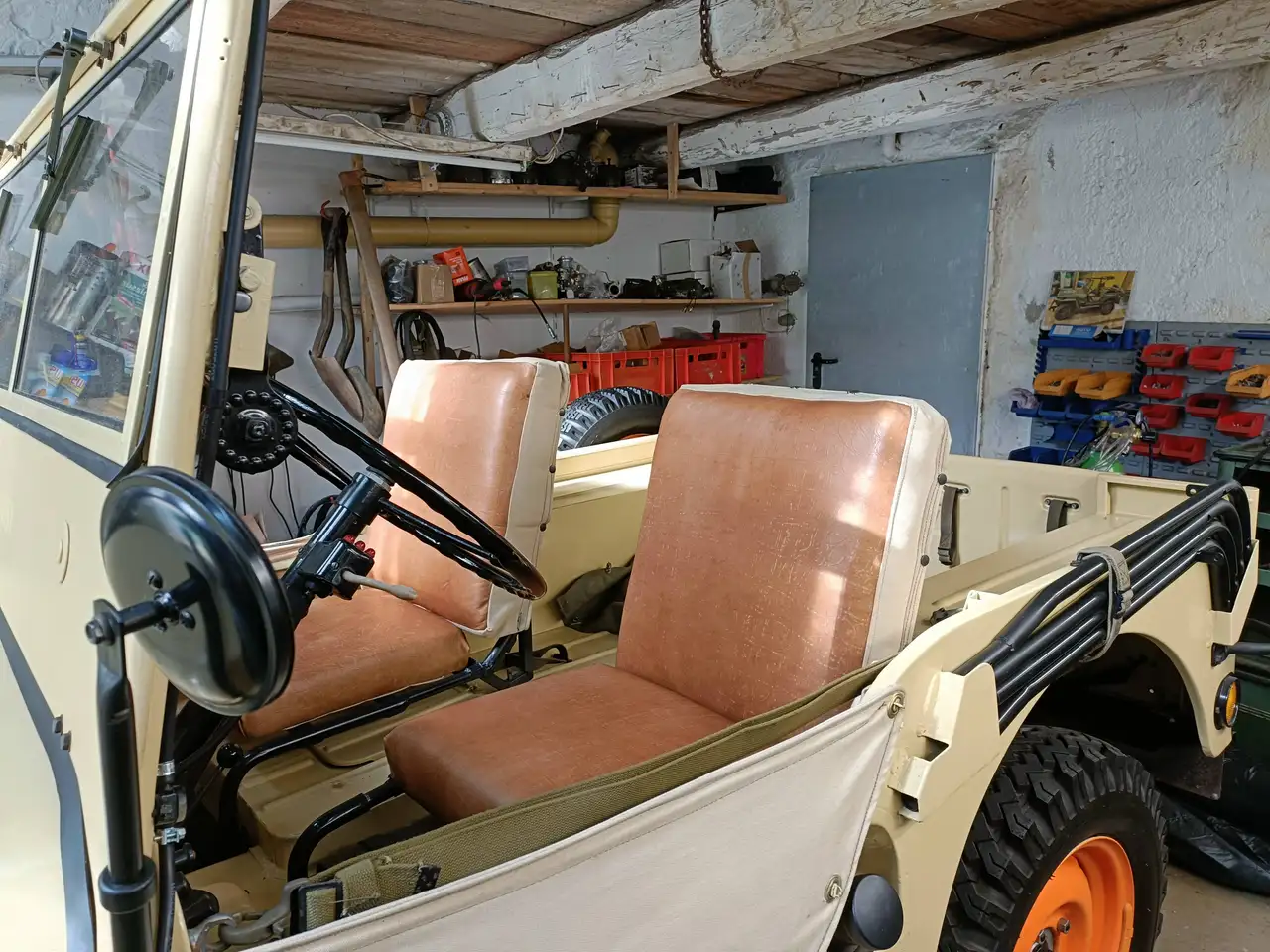 Jeep willys-- Oldtimer cj 2A, foto 7