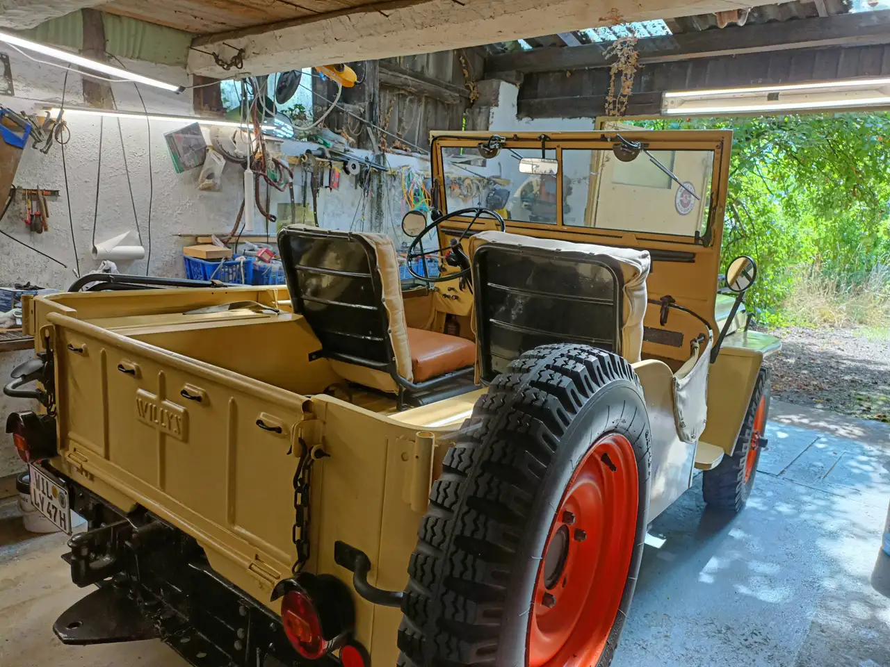 Jeep willys-- Oldtimer cj 2A, foto 4