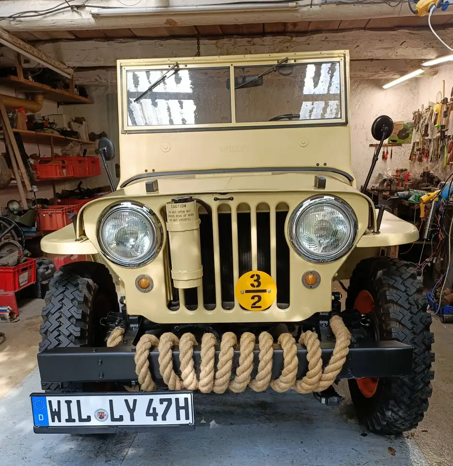 Jeep willys-- Oldtimer cj 2A, foto 9