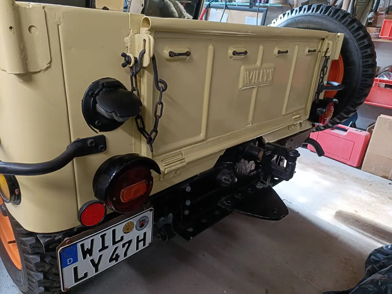 Jeep willys-- Oldtimer cj 2A, foto 3