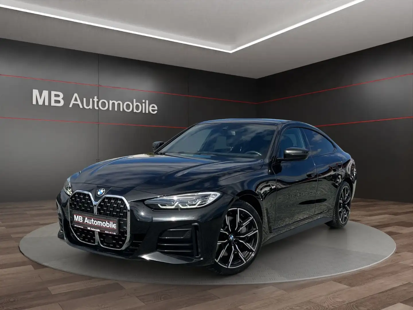 BMW 430 d xDrive M Sport Facelift HuD/Widescreen Schwarz - 1