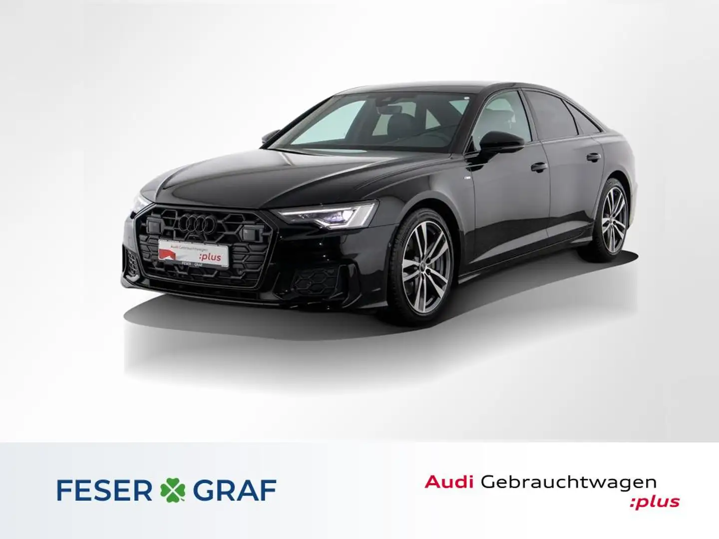 Audi A6 Lim. 40 TDI S line S tronic matrix LED Noir - 1