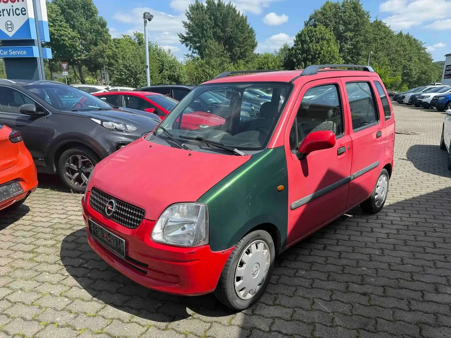 Opel Agila 1.2 TÜV DEZEMBER 2025*Klima Rot - 1