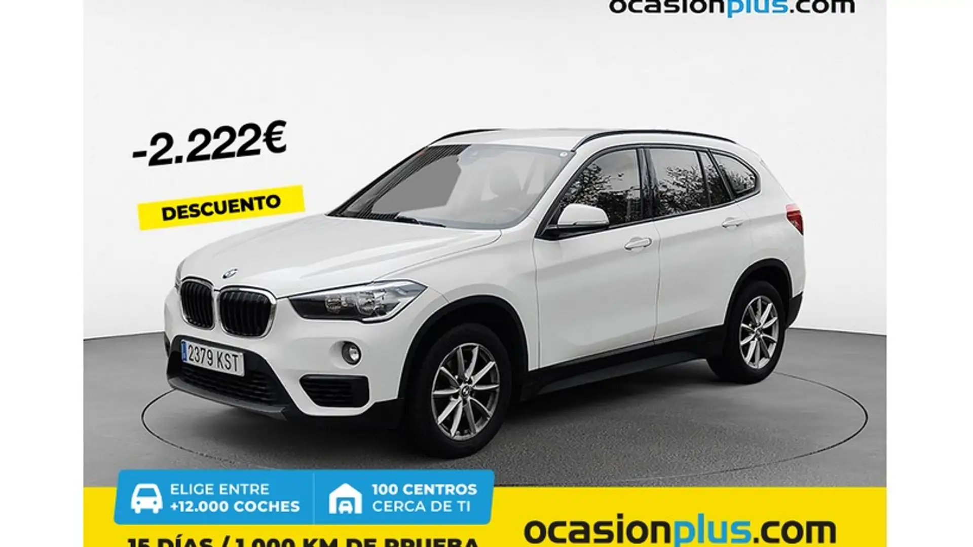 BMW X1 sDrive 18i Weiß - 1