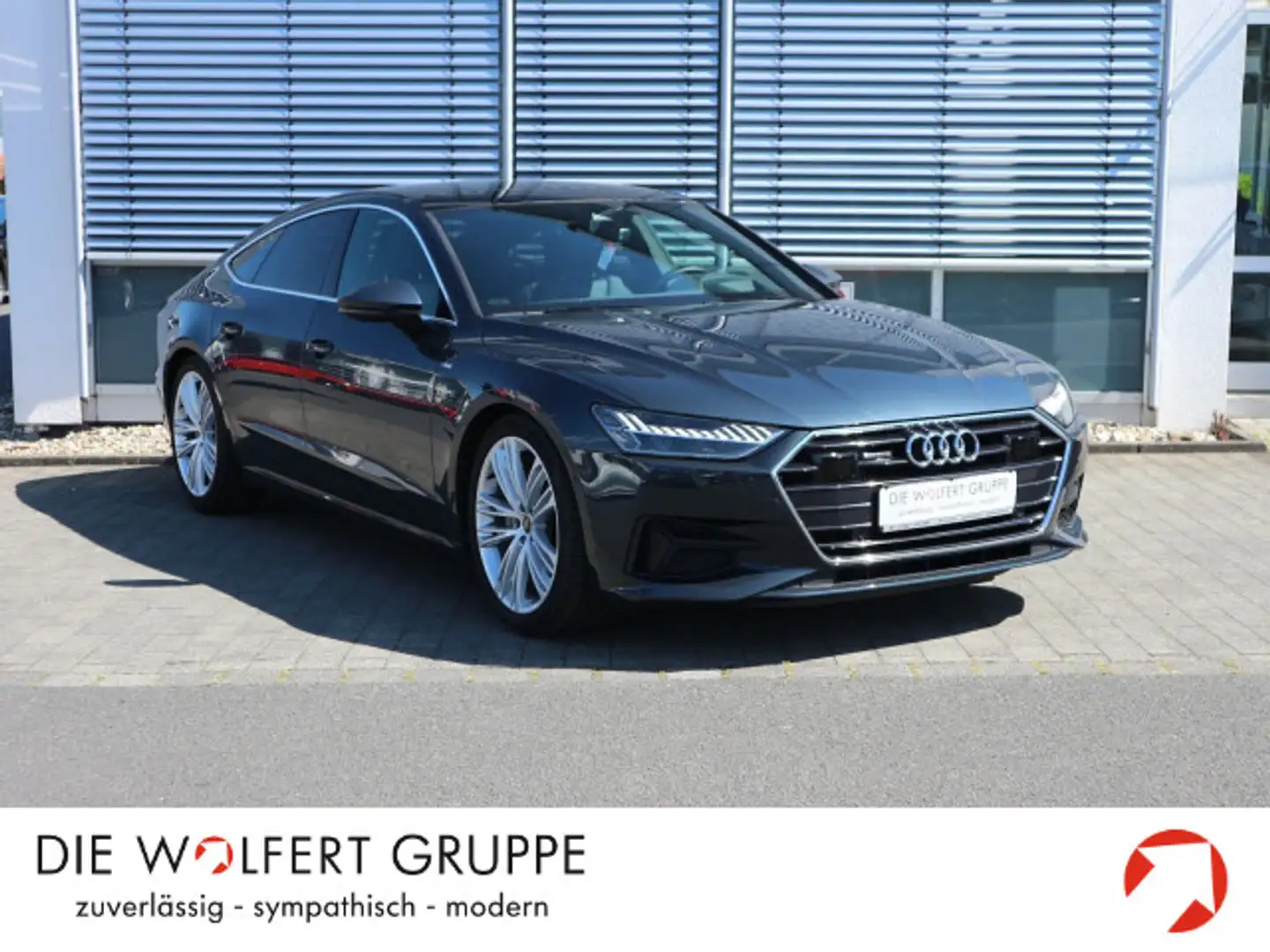 Audi A7 45 TDI quattro Matrix*Pano*RFK*SHZ Blau - 1