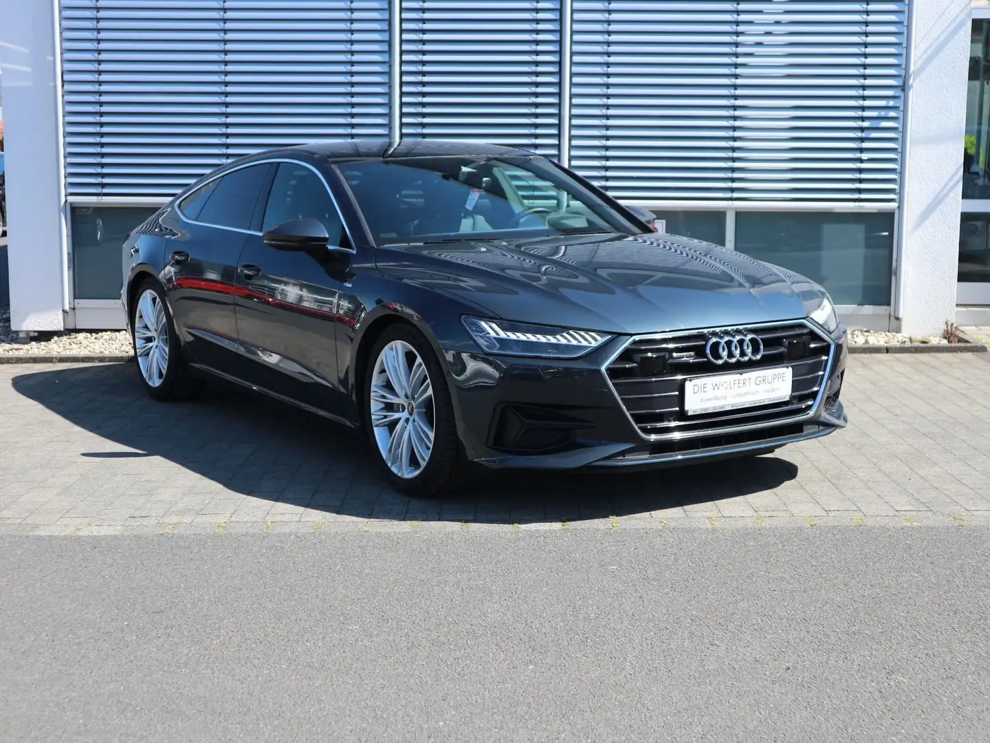 Audi A7 45 TDI quattro Matrix*Pano*RFK*SHZ Blau - 2