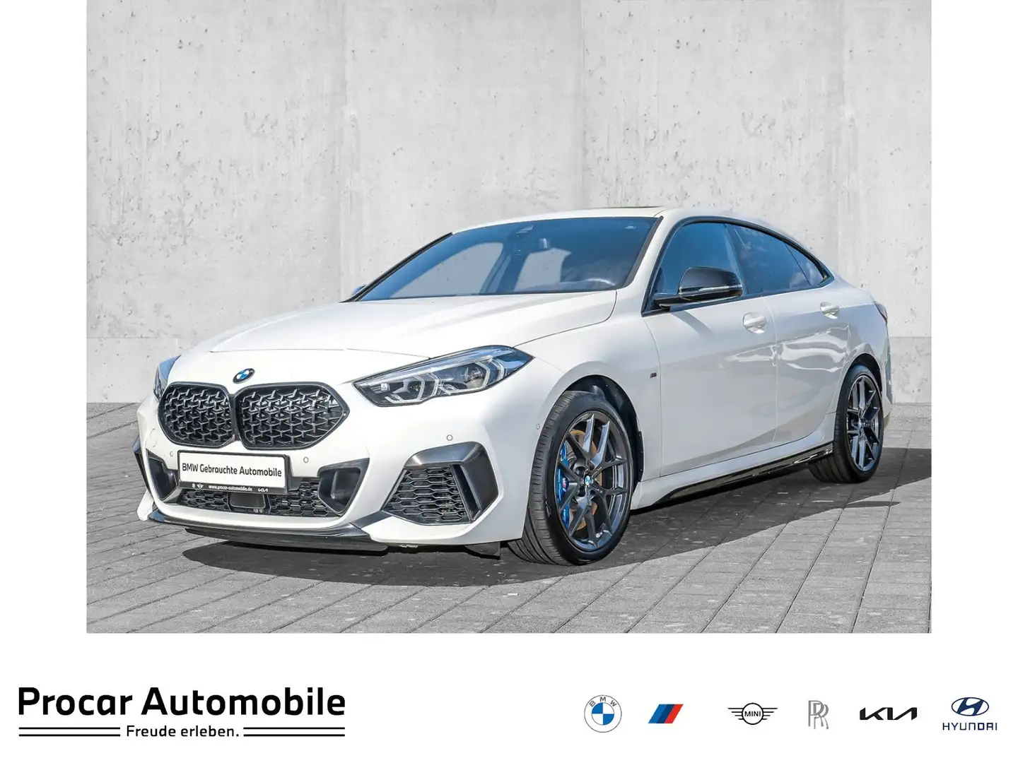 BMW 235 M235i xDrive M Sport HUD PANO RFK NAVI LED LM Weiß - 1