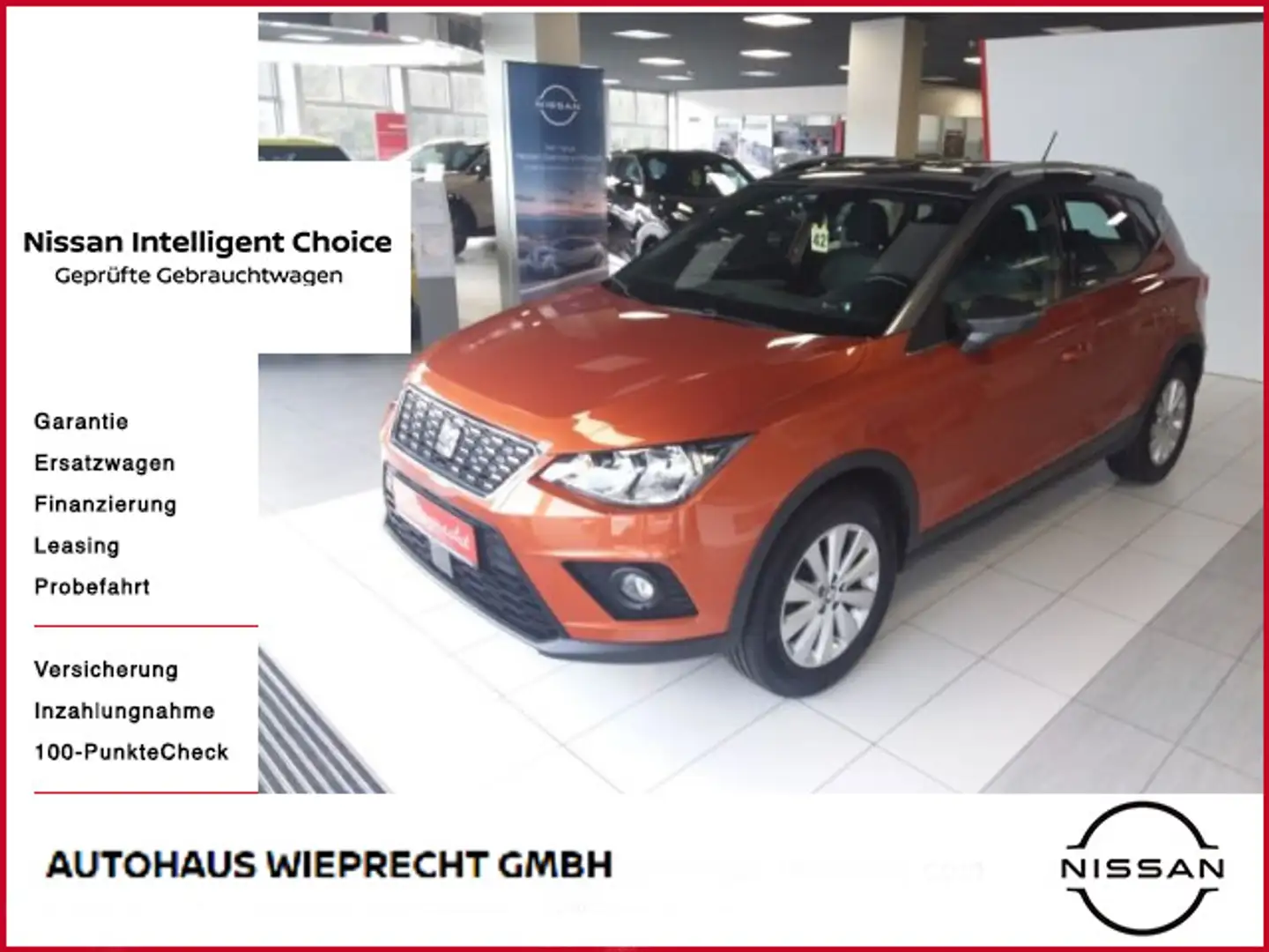 SEAT Arona 1.0 TSI Xcellence Orange - 1