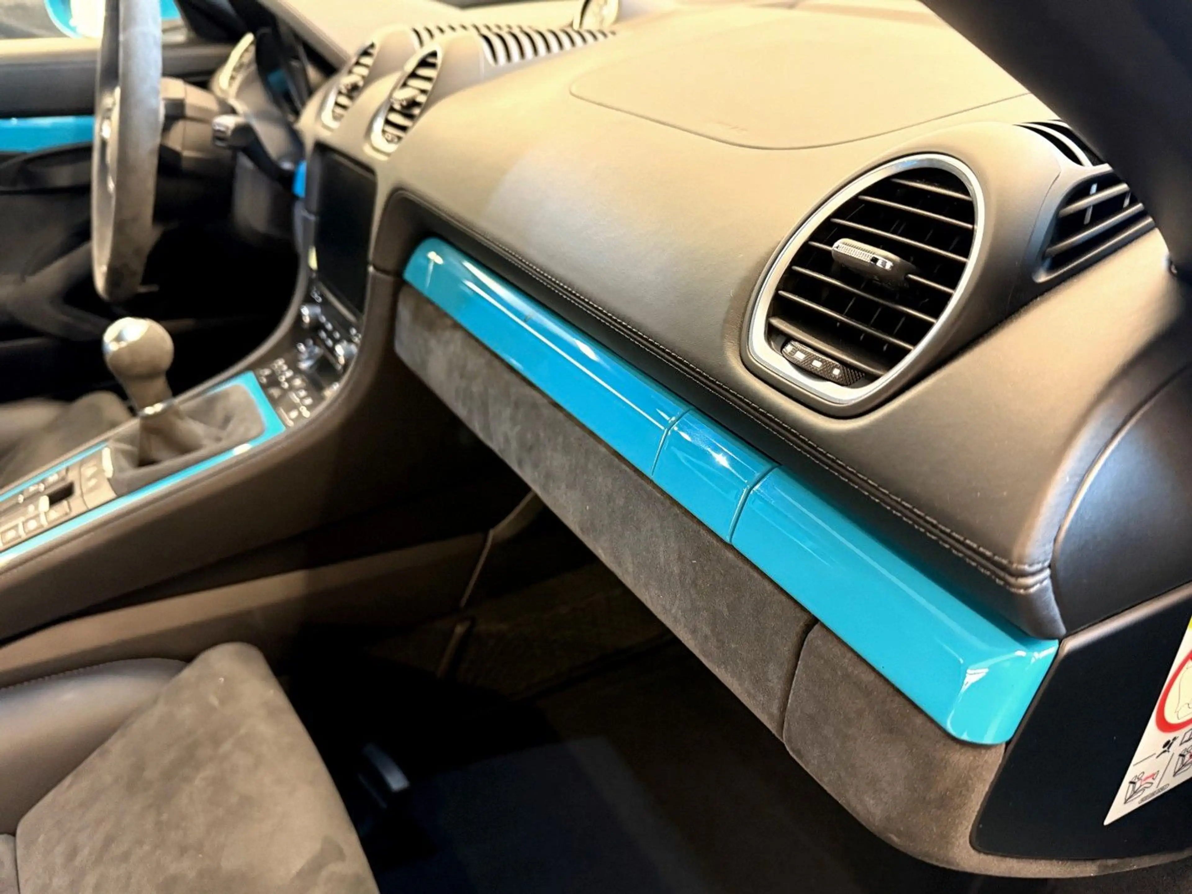Porsche Boxster 718 Spyder 1.Hand Sportsitze Miami Blau — photo 8