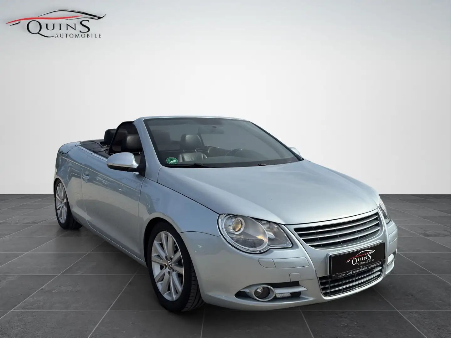 Volkswagen Eos 2.0 Turbo Standheizung-Navi-Camara-Leder Silber - 1