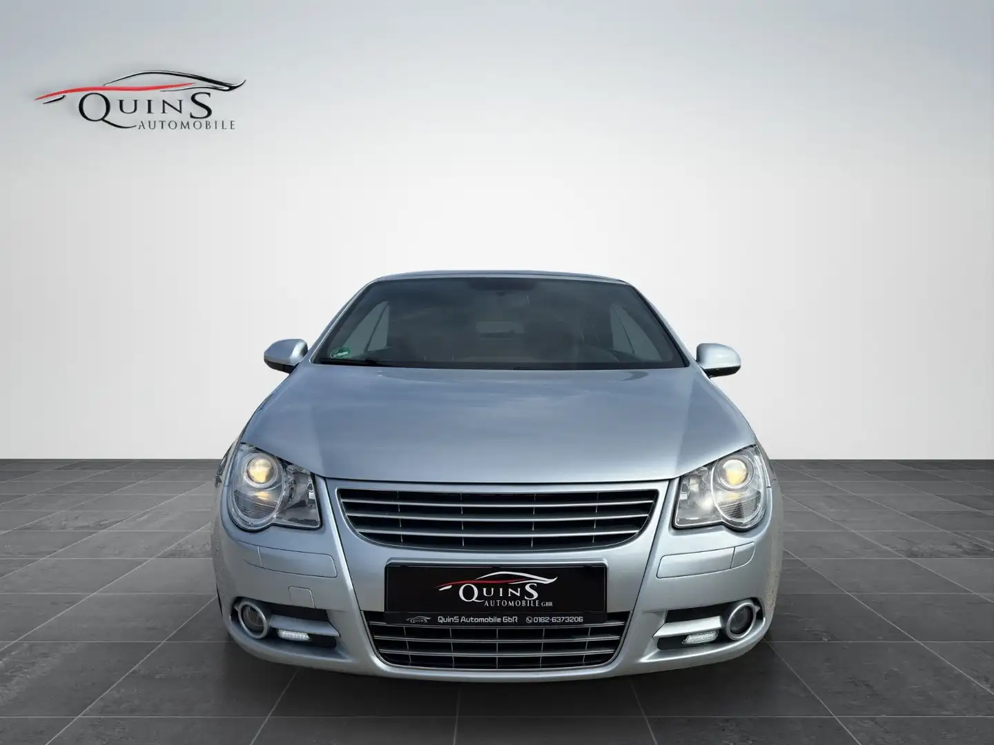 Volkswagen Eos 2.0 Turbo Standheizung-Navi-Camara-Leder Silber - 2