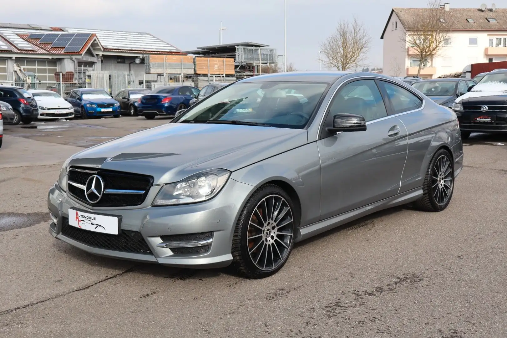 Mercedes-Benz C 220 CDI Coupe AMG Sport Paket_Navi_Sitzhz_ Argent - 1