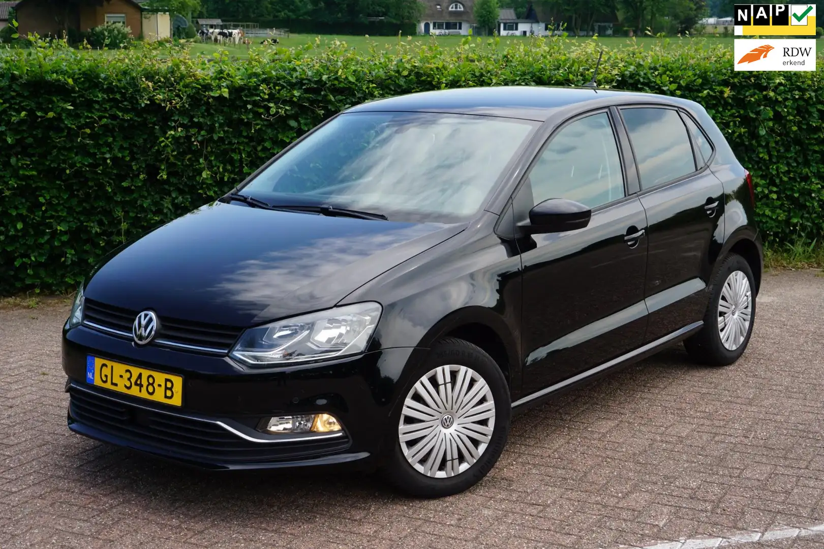 Volkswagen Polo 1.4 TDI Comfortline|1e Eigenaar|Dealeronderhouden Zwart - 1