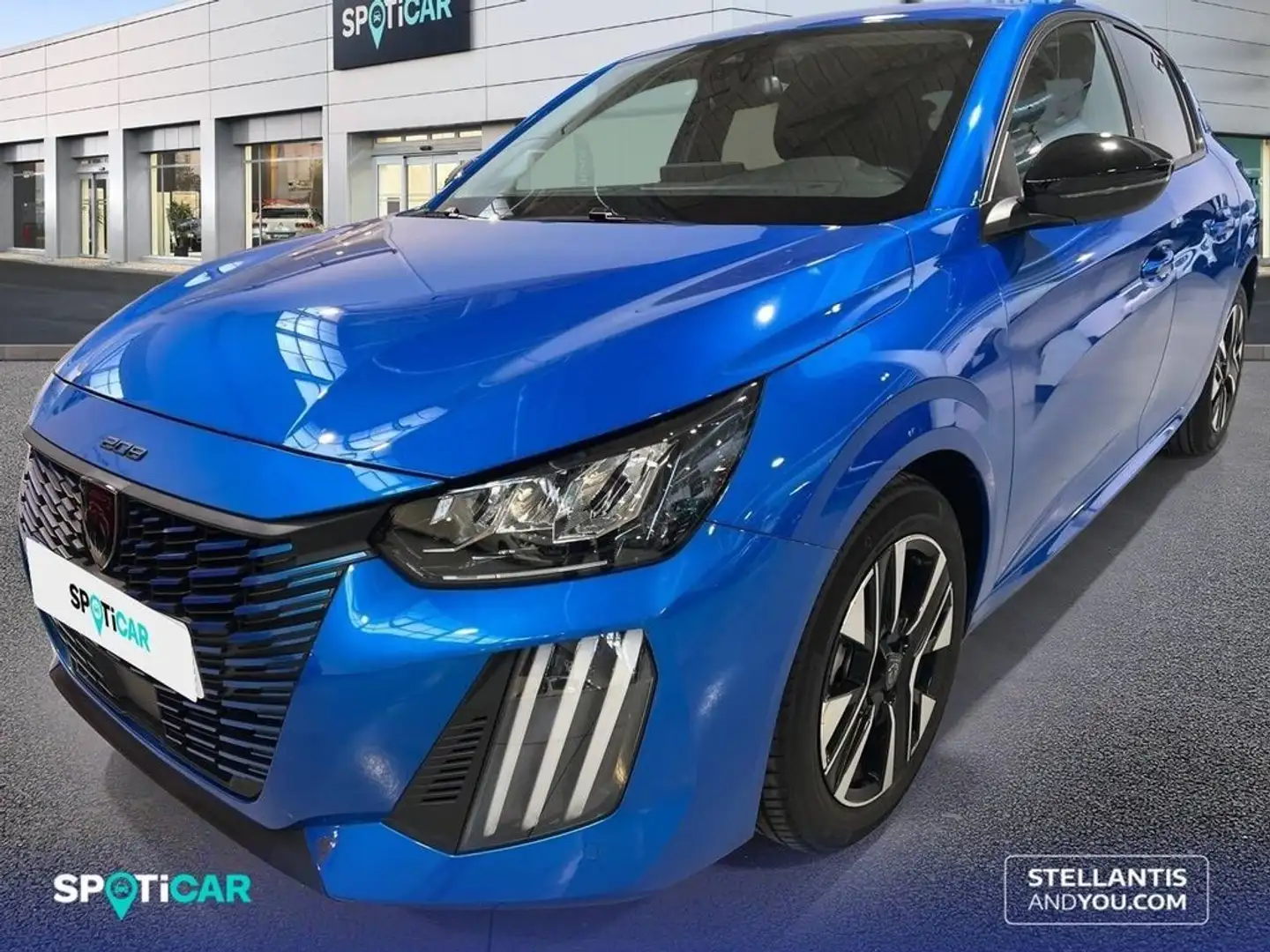 Peugeot 208 Gasolina 100 S&S 6 Vel. MAN Allure Azul - 1